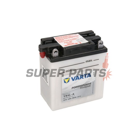 Μπαταρία -VARTA- YB3L-A, 3Ah 12V