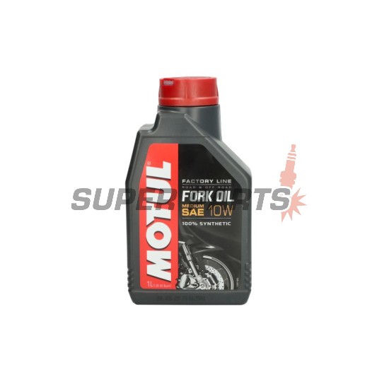 Λάδι αμορτισέρ -MOTUL- Factory Line, για μπροστινά πιρούνια/πιρούνια, 10W, 1L