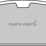 Τακάκια φρένων -FERODO- FDB636EF, Yamaha BW’S/Jog/TZR/Axis, MBK Booster/Target, Peugeot V-Clic, PGO Big Max/Tornado, Malaguti Blog, Italjet Bazooka/Pista 50-160 1988-2010