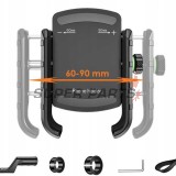 Βάση τηλεφώνου -4 RIDE- 60-90mm τηλέφωνο, 20-30mm στήριξη - universal
