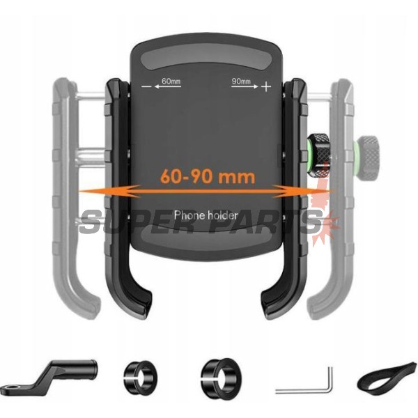 Βάση τηλεφώνου -4 RIDE- 60-90mm τηλέφωνο, 20-30mm στήριξη - universal