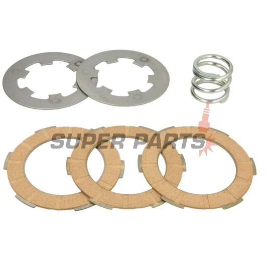 Πλήρες σετ συμπλέκτη -FERODO- FCS0578/2S, Piaggio Vespa 125/125PK Automatica/125PK Special XL 1967-1986