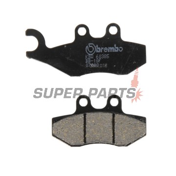 Τακάκια φρένων -BREMBO- 07060, Piaggio/Vespa Beverly, MP3, X-Evo, X7, X8, X9, X10 (2004-2014)