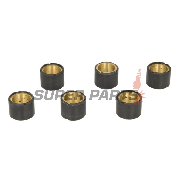 Μπίλιες βαριατόρ -RMS- 23x18mm, 16g, 6τεμ., Honda FES 150 1998-2002, Honda Pantheon 150 1998-2000