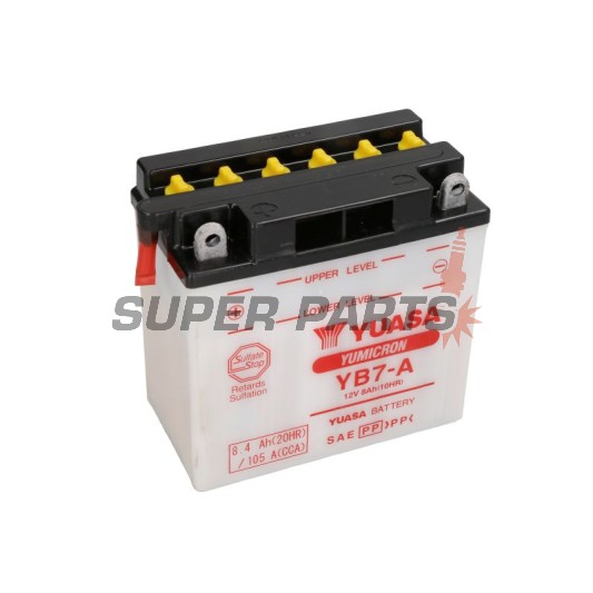 Μπαταρία -YUASA- YB7-A, 8Ah 12V