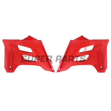 Μπροστινά πλαϊνά πλαστικά -POLISPORT- κόκκινα, GAS GAS EC 125-450 2005-2006