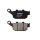 Τακάκια φρένων -TRW- MCB585, Buell Blast, M2, S3, X1, XB12R/S/SS, XB9S 1998-2009; Honda CB, CBR, FMX, NC, NSR, NT/NTV, NX, XL/XRV 1986-2015; Triumph Daytona, Street Triple, Tiger 2000-2020; Yamaha XJ6 2009-2012