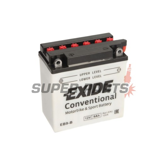Μπαταρία -EXIDE- YB9-B, 9Ah 12V