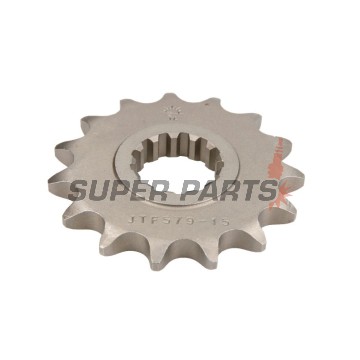 Μπροστινό γρανάζι -JT- JTF579,15, 15 δόντια, Yamaha FJ 1100 1984-1985, FJ 1200 1986-1996, FZ1 1000 2006-2015, FZS 1000 2001-2005, MT-01 1670 2004-2011, RD 500 1984-1987, RZ 500 1984, XJR 1200 1995-1998, XJR 1300 1998-2017