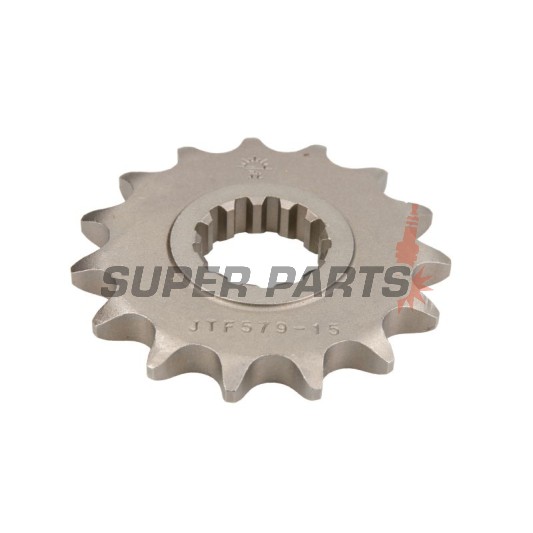 Μπροστινό γρανάζι -JT- JTF579,15, 15 δόντια, Yamaha FJ 1100 1984-1985, FJ 1200 1986-1996, FZ1 1000 2006-2015, FZS 1000 2001-2005, MT-01 1670 2004-2011, RD 500 1984-1987, RZ 500 1984, XJR 1200 1995-1998, XJR 1300 1998-2017