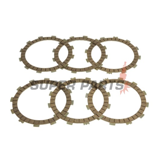 Σετ δίσκων συμπλέκτη -FERODO- FCD0225, Yamaha XV500/535 Virago, XV535S, XV535DX Virago