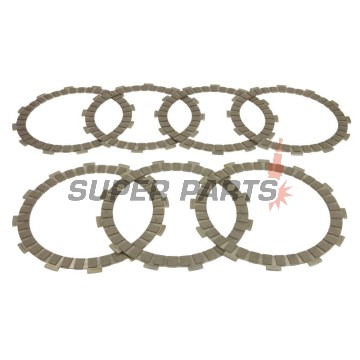 Σετ δίσκων συμπλέκτη -TRW- MCC209-7, Kawasaki Zephyr ZR750 (1991-1998), ZR-7/ZR-7S 750F/750S (1999-2004)
