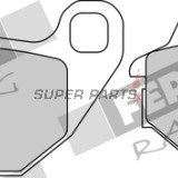 Τακάκια φρένων -FERODO- FDB2096EF, Kawasaki KFX 50/90 (2007-2017), Kymco Agility 125-200 (2008-2019), Like 50-200 (2009), MX/MXU 50-150 (2004-2010), People 50-500 (2000-2016), Vitality 50 (2004-2005)
