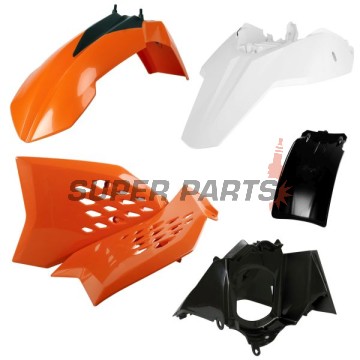 Σετ πλαστικών -POLISPORT- KTM SX 65 2009-2011