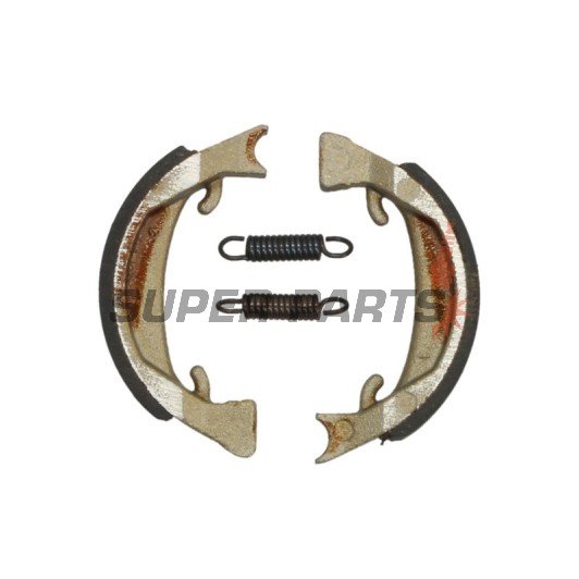 Σιαγόνες φρένων -TRW- MCS828, 80x18mm, Honda PF, PX; KTM Adventure, SX, Mini Adventure, Junior, Senior; Peugeot 103, 104, 105, ASV; Puch GTL, Maxi, Monza