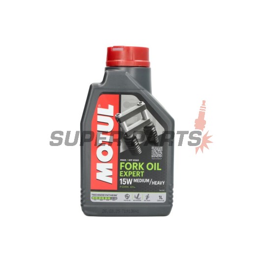 Λάδι αμορτισέρ -MOTUL- FORKOIL, 15W, για μπροστινά πιρούνια/πιρούνια, 1L