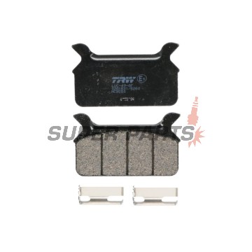 Τακάκια φρένων -TRW- MCB580, Harley-Davidson FLHR/FLHS/FLHT/FLHTC/FLST/FLT/FLTC/FLTR/FXDL 1340 + Honda CB125T/CB125T2 Twin (1978-1998)