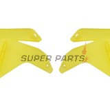 Μπροστινά πλαϊνά πλαστικά -POLISPORT- κίτρινα, SUZUKI RM-Z 450 2005-2006