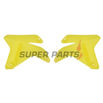 Μπροστινά πλαϊνά πλαστικά -POLISPORT- κίτρινα, SUZUKI RM-Z 450 2005-2006