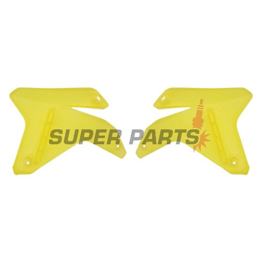 Μπροστινά πλαϊνά πλαστικά -POLISPORT- κίτρινα, SUZUKI RM-Z 450 2005-2006