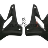Μπροστινά πλαϊνά πλαστικά -POLISPORT- μαύρα, YAMAHA YZ 125/250 2015-2021