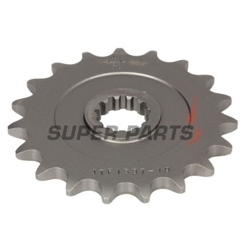 Μπροστινό γρανάζι -JT- JTF1537,19, 19 δόντια, Kawasaki KLV 1000 2004-2006, KLZ 1000 2010, 2012-2019, Z 1000 2003-2020, Z 900 2017-2019, ZR 1000 2010-2014, ZX-10R 1000 2004-2010, 2012-2019, ZX-9R 900 2002-2004
