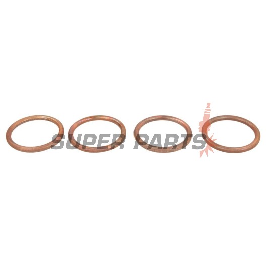 Φλάντζα εξάτμισης -WINDEROSA- Honda GL 1000 1974-1979, Honda GL 1100 1980-1983, Honda GL 1200 1984-1987