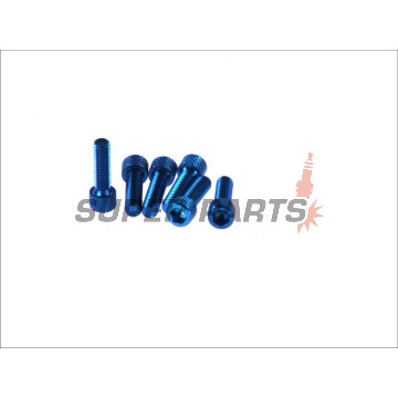 Σετ βιδών -VICMA- M6x20mm, μπλε, 6τεμ.