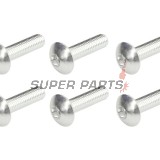 Σετ βιδών -VICMA- M5x20mm, ασημί, 6τεμ.