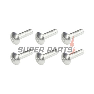 Σετ βιδών -VICMA- M5x20mm, ασημί, 6τεμ.