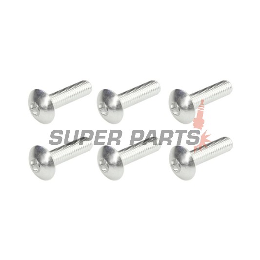 Σετ βιδών -VICMA- M5x20mm, ασημί, 6τεμ.