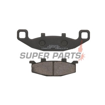 Τακάκια φρένων -FERODO- FDB481EF, Kawasaki ER/GPX/GPZ/Tengai/KLE/Eliminator/Zephyr/ZRX/ZX/ZZR, Suzuki DR/GS/Bandit/GSX/VX 400-1200 1988-2008