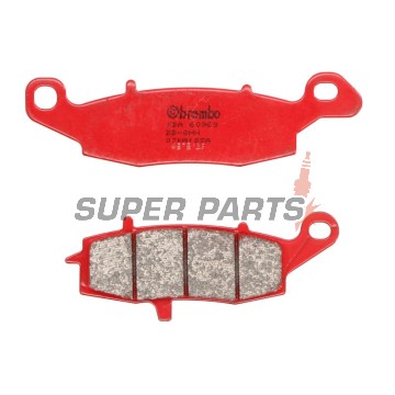 Τακάκια φρένων -BREMBO- 07KA18SA, Kawasaki ER-6, Versys, Vulcan, Z750/Suzuki V-Strom, Bandit, SV650, Intruder, GS500, GSX750F, Freewind