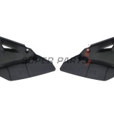 Πίσω πλαϊνά πλαστικά -POLISPORT- μαύρα, SUZUKI RM-Z 450 2008-2017