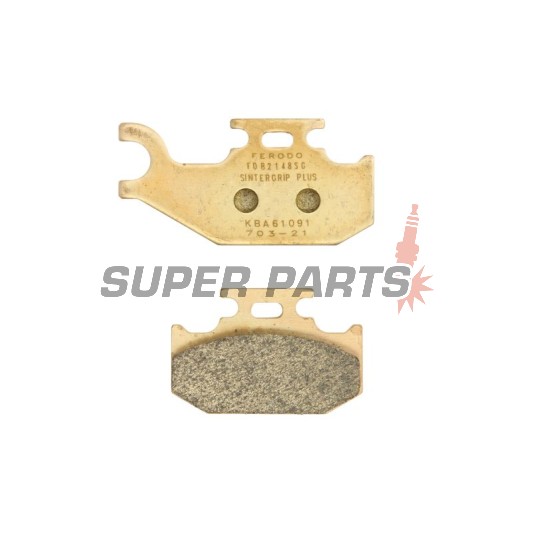 Τακάκια φρένων -FERODO- FDB2148SG, Benelli Caffenero 250, Suzuki UH Burgman 125/200, UX Sixteen 125/150 2006-2015