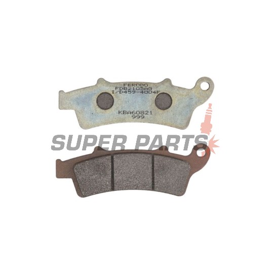 Τακάκια φρένων -FERODO- FDB2105AG, Aprilia Atlantic/Scarabeo/Sportcity (125-500, 2003-2015); Kymco People 125i GT; Malaguti Madison 250/400; Peugeot Elyseo 125; Piaggio Beverly 350