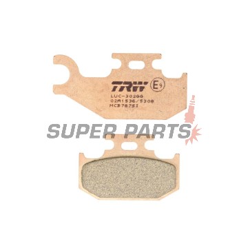 Τακάκια φρένων -TRW- MCB787SI, Suzuki LT-A KingQuad 400/450/500/700/750 X, XP, XZ, XPC (2005-2017), LT-F KingQuad 400F/400FS 4x2 & 4x4 (2008-2016)