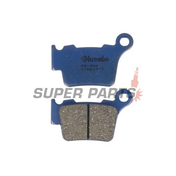 Τακάκια φρένων -BREMBO- 07BB27TT, BMW G450X 2008/Husqvarna CR125, SM450R-RR, SM510R, TC250-510, TE250-510, WR125 2005-2011/KTM EXC, EXC-F, MX, SMR, SX, SX-F 125-560 2000-2011/SWM MC250S, RS125R-340S, SM125R 2016