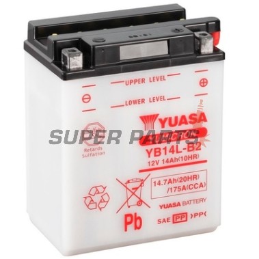 Μπαταρία -YUASA- YB14L-B2, 15Ah 12V