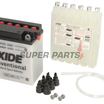 Μπαταρία -EXIDE- 12N9-3B, 9Ah 12V