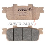 Τακάκια φρένων -TRW- MCB800SRM, sintered, Daelim ET/QL/S3/S300/VL (2005-2022); E-Ton VXL (2006); Peugeot LXR 125 (2010-2014); SYM HD/HD2/Joymax/Joyride/Citycom (2001-2022); TGB X-Motion 125-300 (2008-2022)