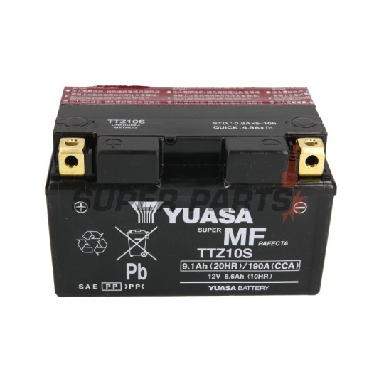 Μπαταρία -YUASA- TTZ10S, 9Ah 12V