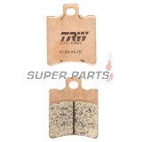Τακάκια φρένων -TRW- MCB696SR, sintered, Aprilia SR/Leonardo/Gulliver, Benelli K2/Velvet, Gilera Runner/NRG/Typhoon, Honda SH/X8R, Malaguti F10/F12/Ciak, Piaggio NRG/TPH/Typhoon/Zip, Suzuki Katana (1992-2018)