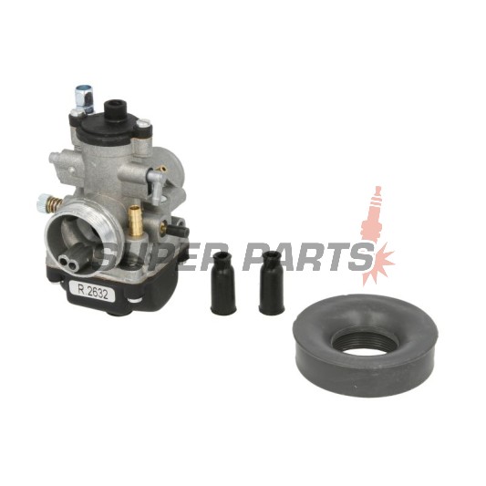 Καρμπυρατέρ -MOTORIX- 21mm, χειροκίνητο τσοκ, AM6 - Yamaha TZR, DT, Aprilia RX, RS 50cc