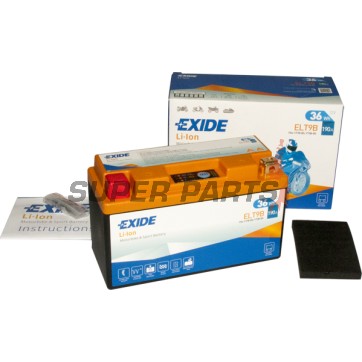 Μπαταρία -EXIDE- ELT9B, 42Wh (3Ah), 12V, Lithium-ion