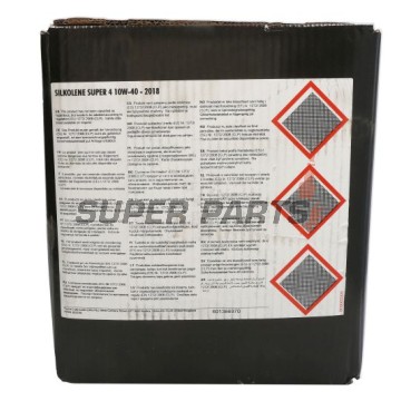 Λάδι κινητήρα -SILKOLENE- 10W40, ημισυνθετικό, 20L CUBE
