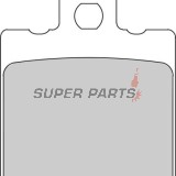Τακάκια φρένων -FERODO- FDB207EF, Aprilia RS 50/125/250, AF1 125, Tuareg 125/350, Ducati Monster 600/900/1000, 916, SS 750/900, Cagiva Mito 125, Raptor 650, Elefant 750, KTM GS 125/500, MX 125/500, Moto Guzzi California 1100, Daytona 1000, V11 1100, Husqv