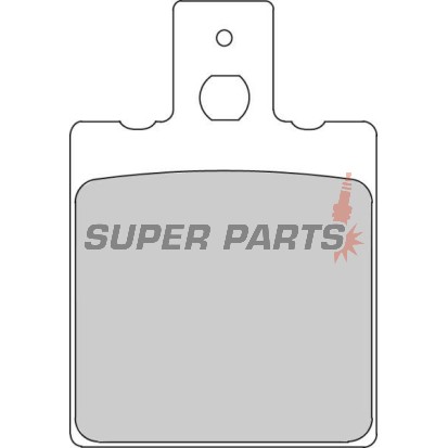 Τακάκια φρένων -FERODO- FDB207EF, Aprilia RS 50/125/250, AF1 125, Tuareg 125/350, Ducati Monster 600/900/1000, 916, SS 750/900, Cagiva Mito 125, Raptor 650, Elefant 750, KTM GS 125/500, MX 125/500, Moto Guzzi California 1100, Daytona 1000, V11 1100, Husqv