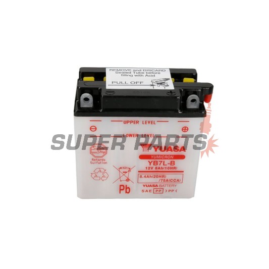 Μπαταρία -YUASA- YB7L-B, 8Ah 12V