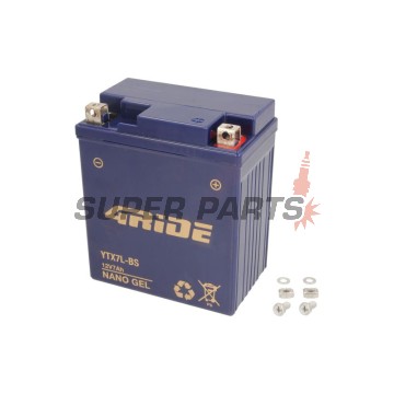 Μπαταρία -4 RIDE- YTX7L-BS 4RIDE GEL, 7Ah 12V